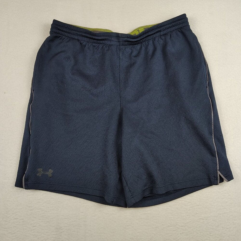 Under Armour Shorts Mens Medium Blue Athletic
